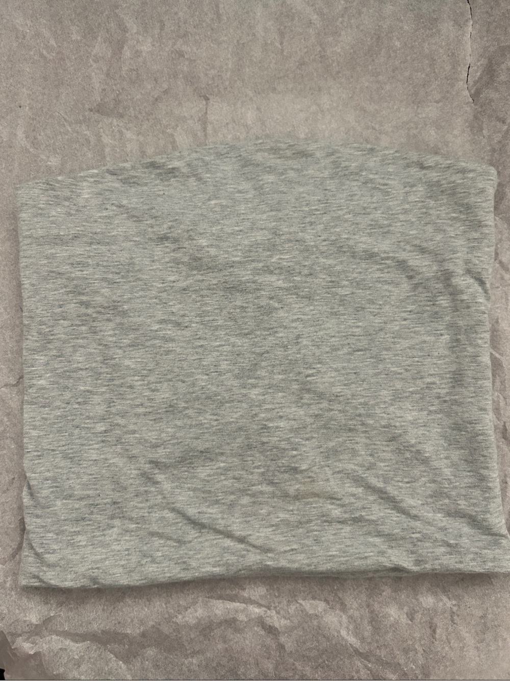 Brandy Melville Light Heather Gray Tube top